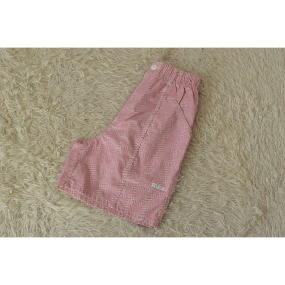 Vintage 90s Cherokee Red Plaid Shorts‎ size 8| 24-30 waist